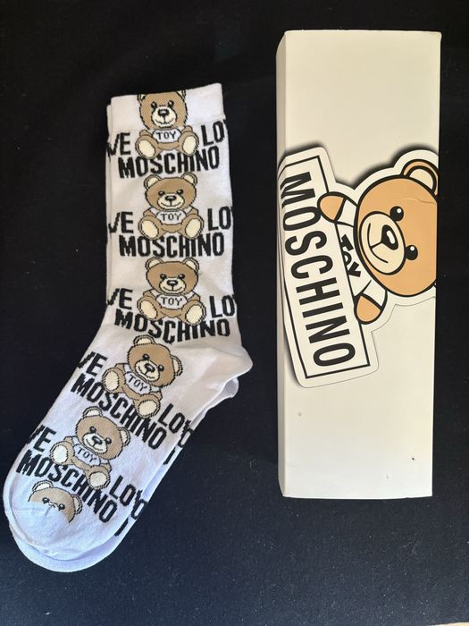 Дълги чорапи Moschino нови
