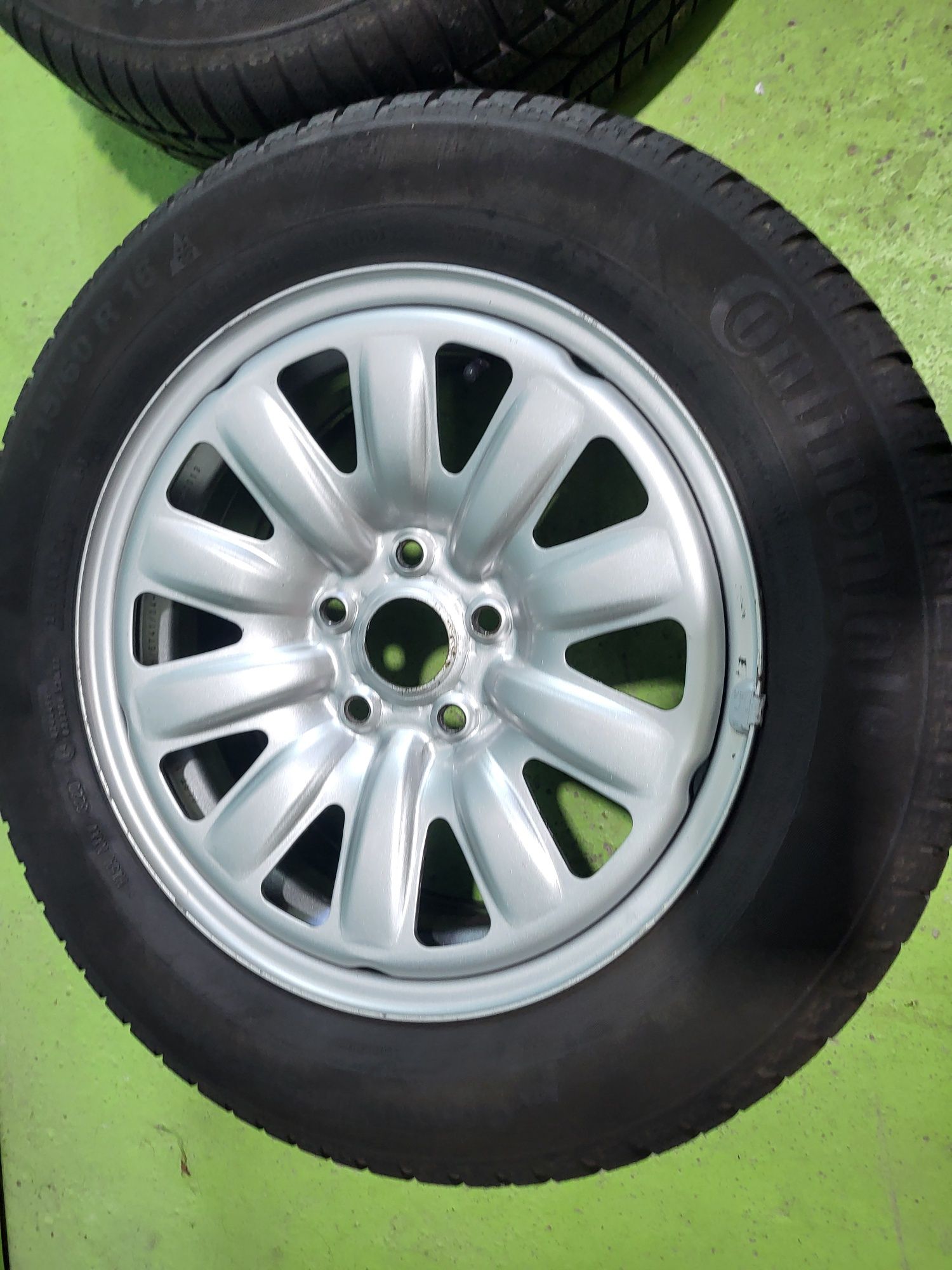 16 5x112 Vw Passat Touran Caddy Golf Метални джанти 5х112