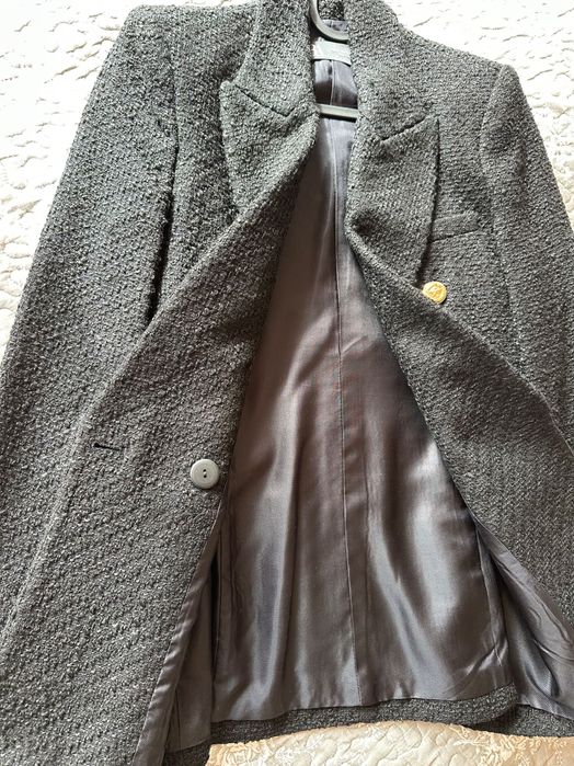 Черно сако букле Zara