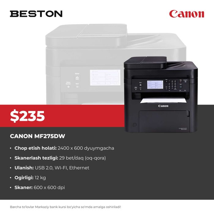 Printer CANON MF275DW