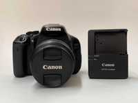 Фотоапарат Canon EOS 600D + обектив Canon EFS 18-55mm