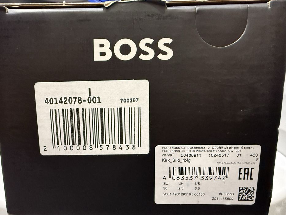 ПРОМО! Чисто нови чехли BOSS