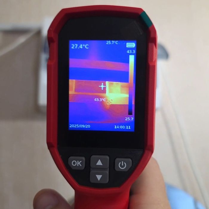 Обследование тепловизором