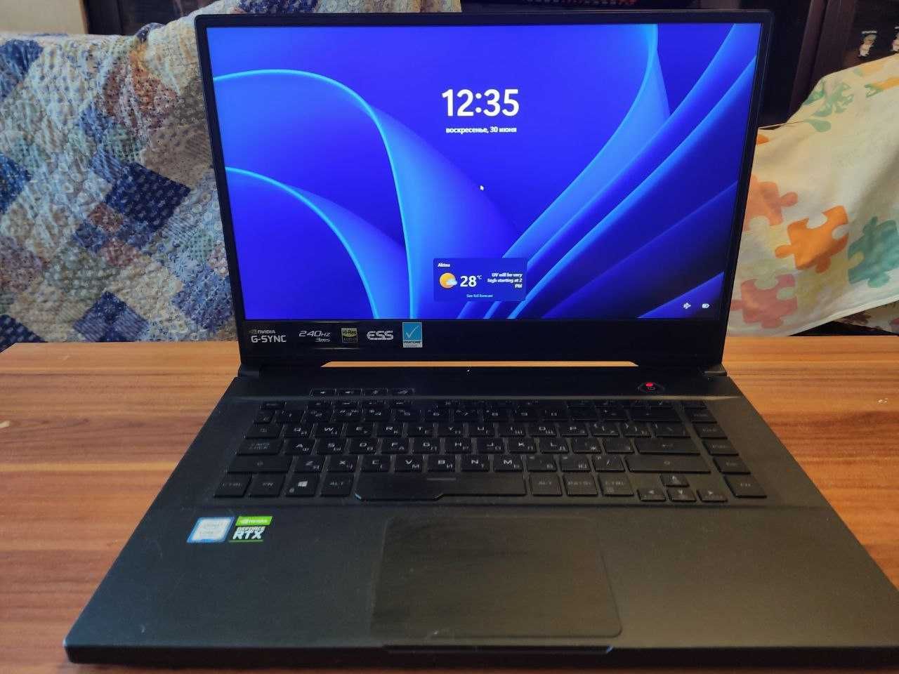 Игровой Ноутбук Asus ROG Zephyrus S GX502GW-GX502GW