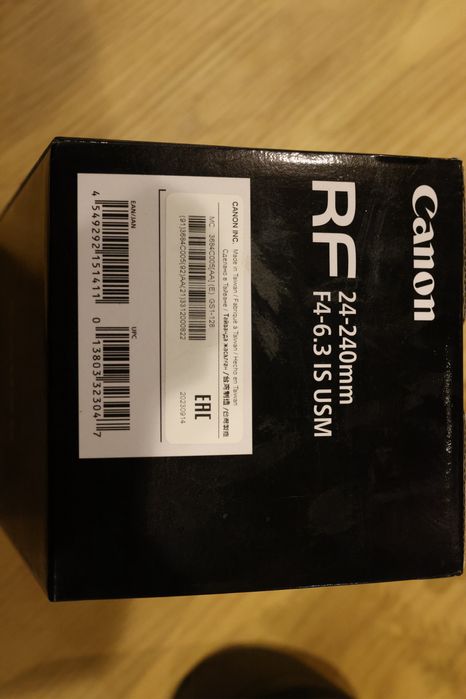 Canon RF 24-240 4-6.3 IS USM