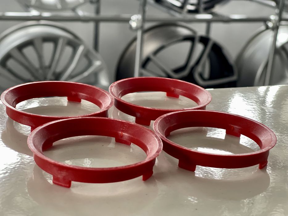 Set Inele Centrare Ghidaj Jante Roti 66.6 - 57.1 VW Audi Mercedes