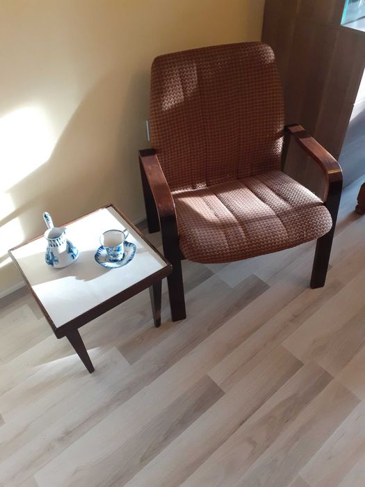 Малък Фотьоил + малка масичка – 52 лева.