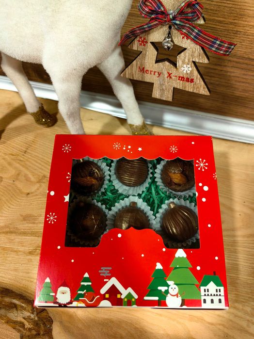 Шоколадови Коледни бонбони с късмети