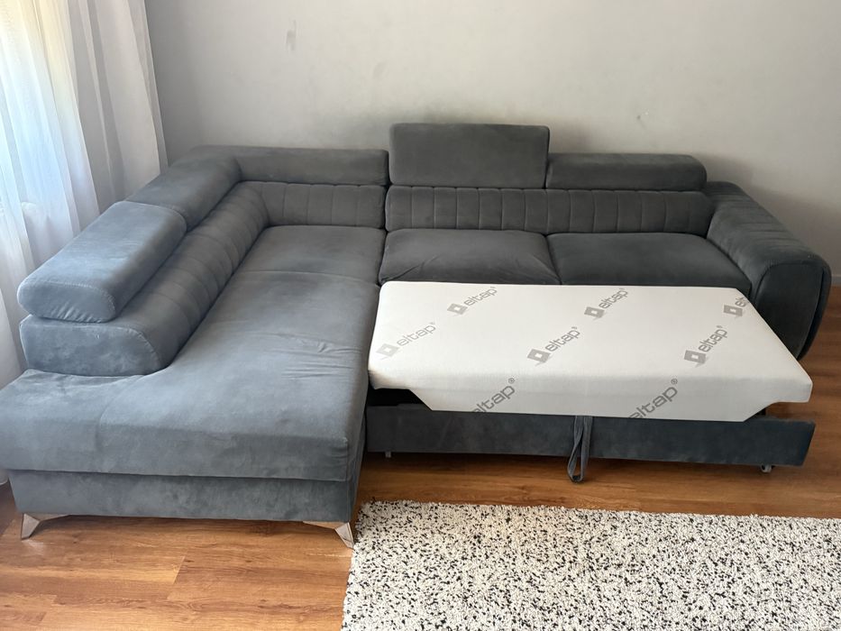Colțar extensibil , cu ladǎ depozitare, dimensiune 270*196