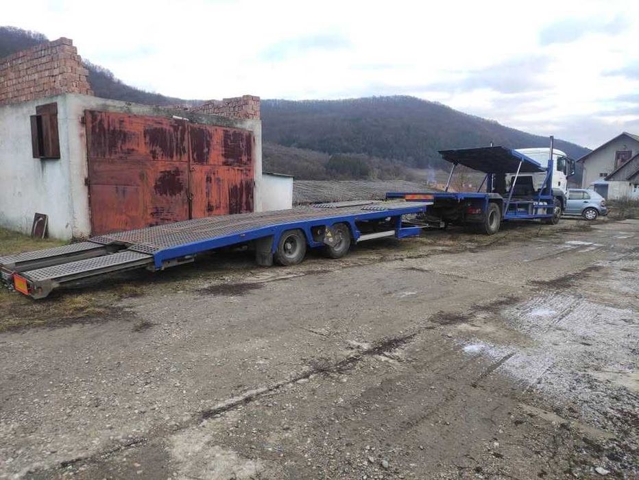 Transportor auto/utilaje Man TGS E5, camion platforma