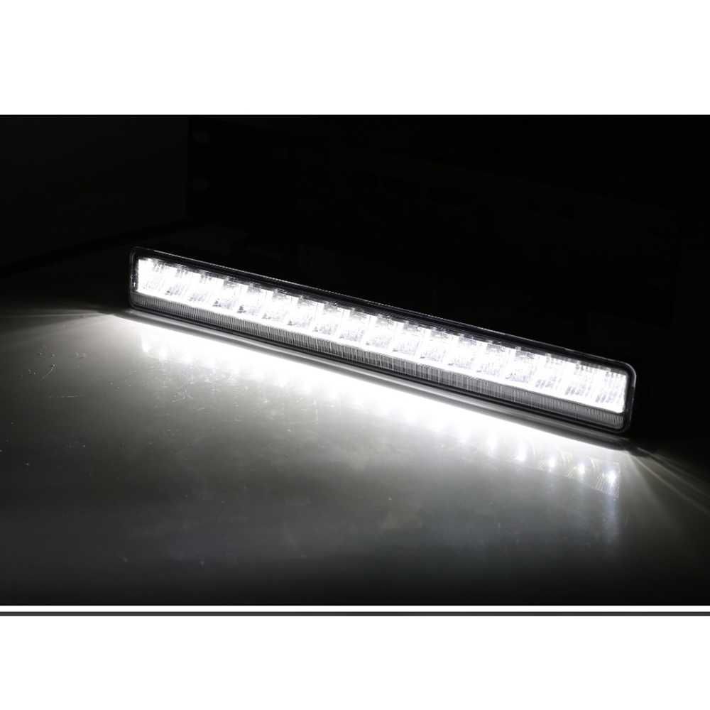 Led Bar за регистрационен номер със стойка, 3 функции, 55 W, 38 см