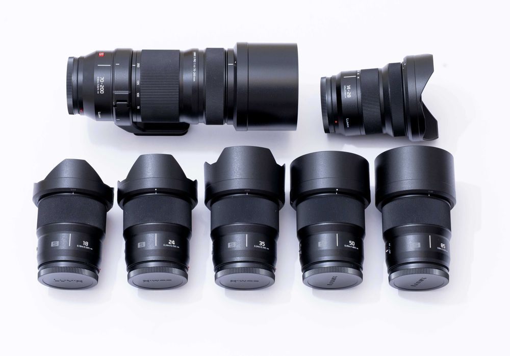 Обективи Panasonic Full Frame 35 мм в отлично състояние.