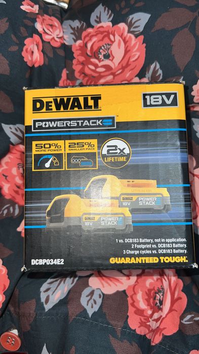 Acumulatori Dewalt set 2 acumulatori powerstack