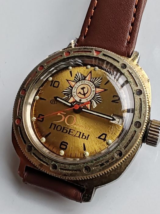 Ceas Vostok Amphibia 200 m Mecanic 39 mm Funcționează excelent!