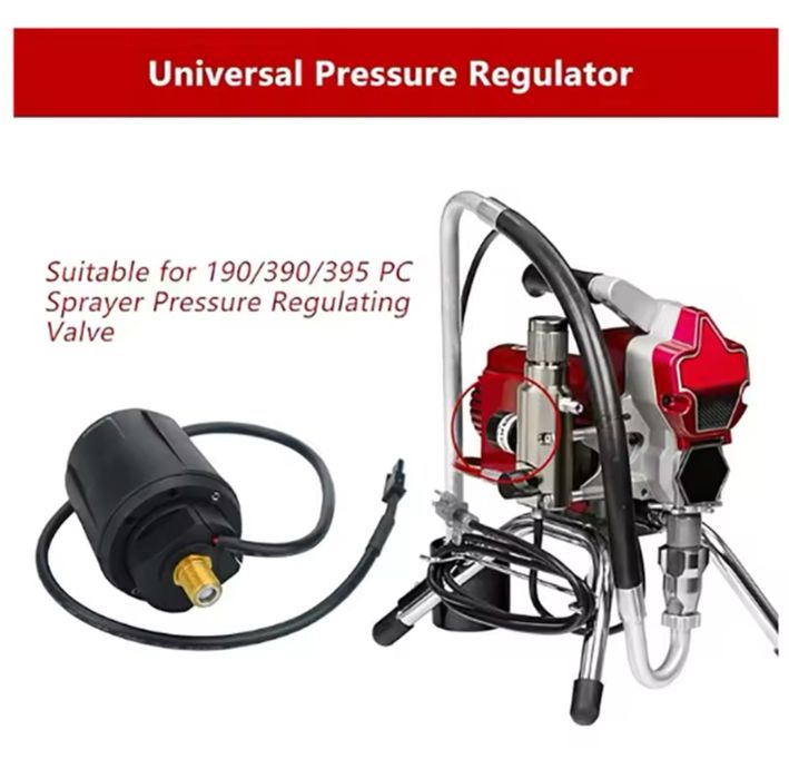 Регулатор за налягане за машини за безвъздушно боядисване !