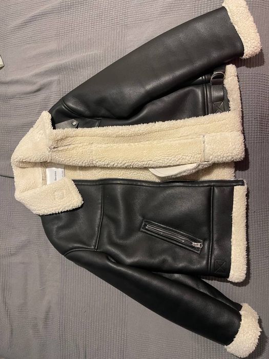 Geacă tip shearling