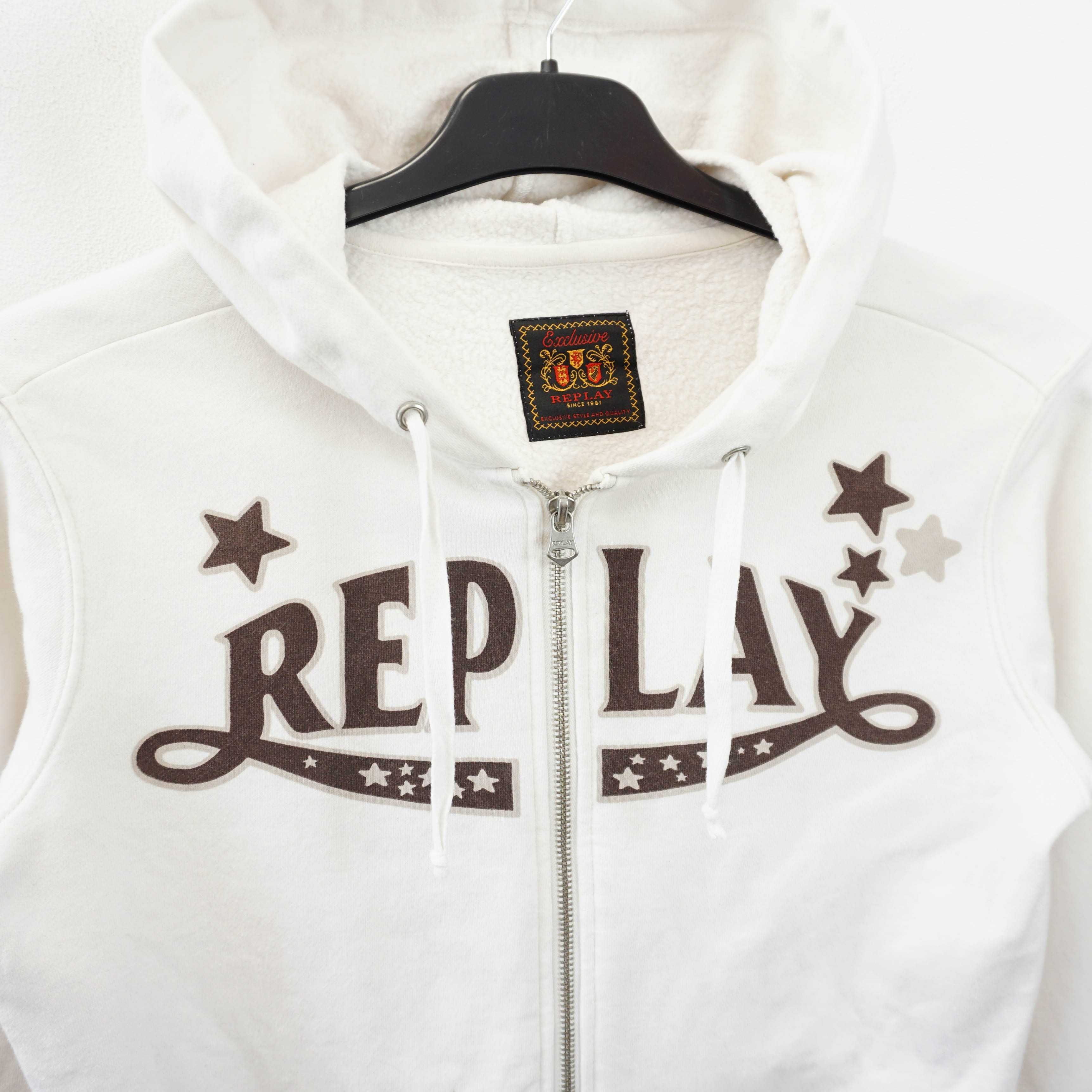 REPLAY Y2K Zip-Up оригинален дамски суичър с цип - M