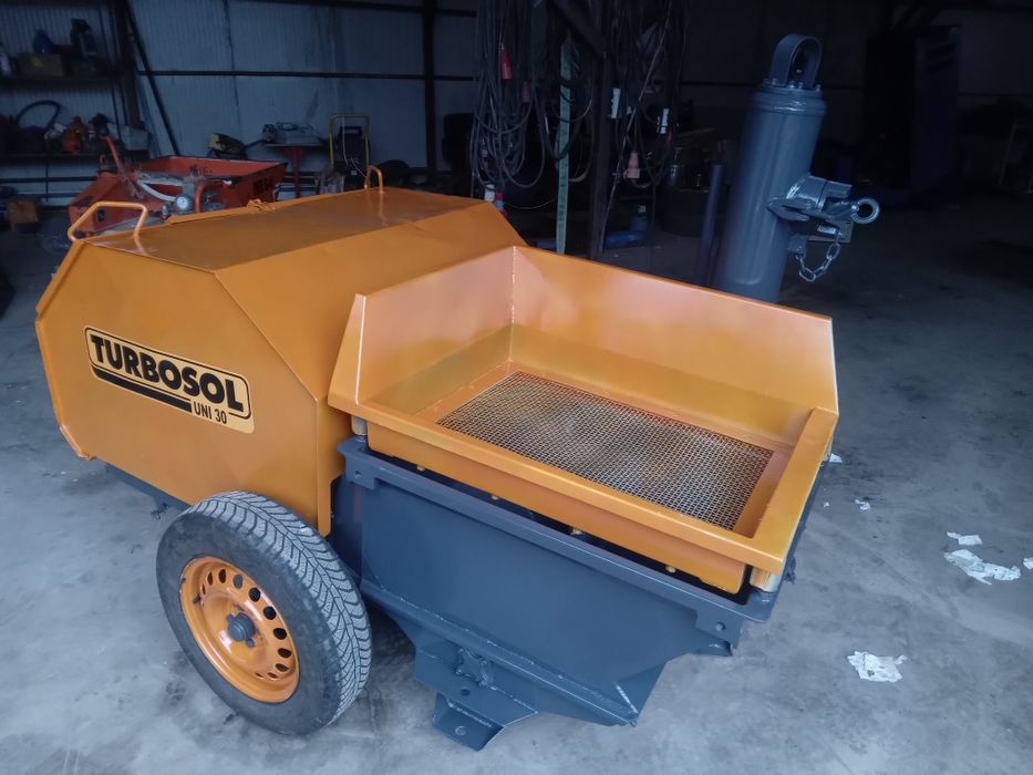 Turbosol uni 30 trifazic ca și noua pompa de tencuit