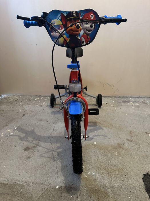 Toimsa, Детски велосипед Paw Patrol, с помощни колела, 16 инча