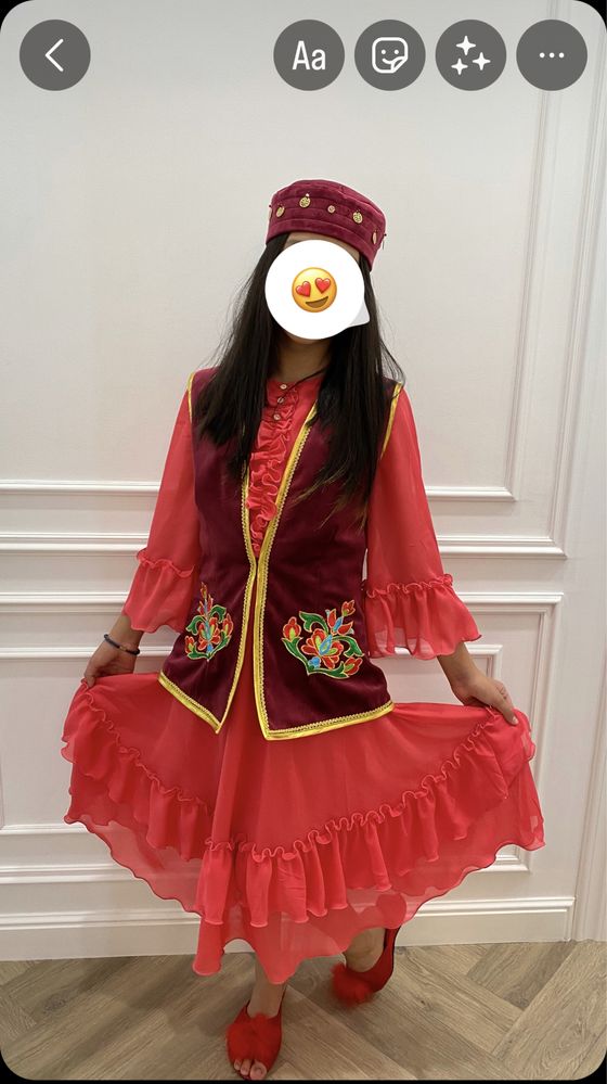 Татарский костюм для девочки