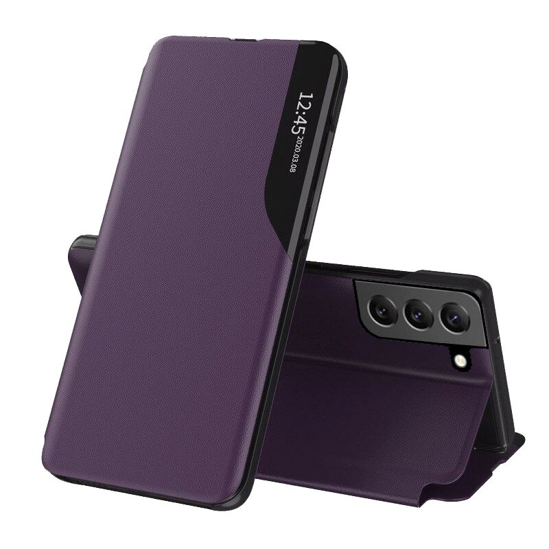 Husa inteligenta tip carte pentru Samsung Galaxy S22 Plus - Purple