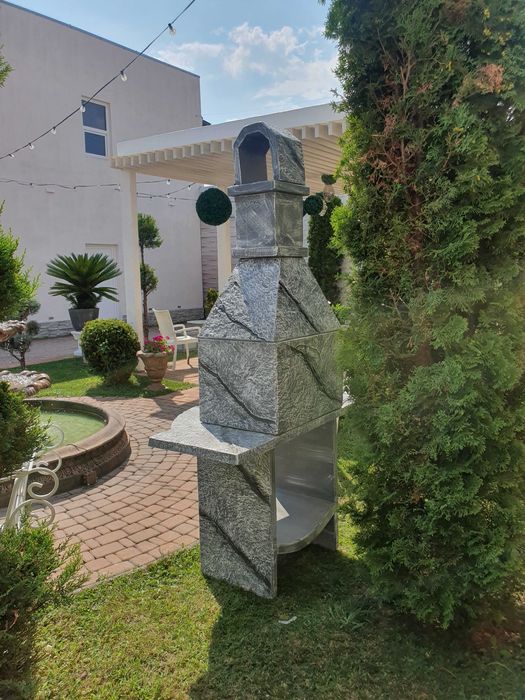 Gratar din beton de gradina,gratar beton,gratar gradina