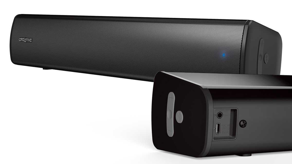 Soundbar Creative STAGE AIR V2, 2.0, Bluetooth 5.3, USB-C, Aux-in