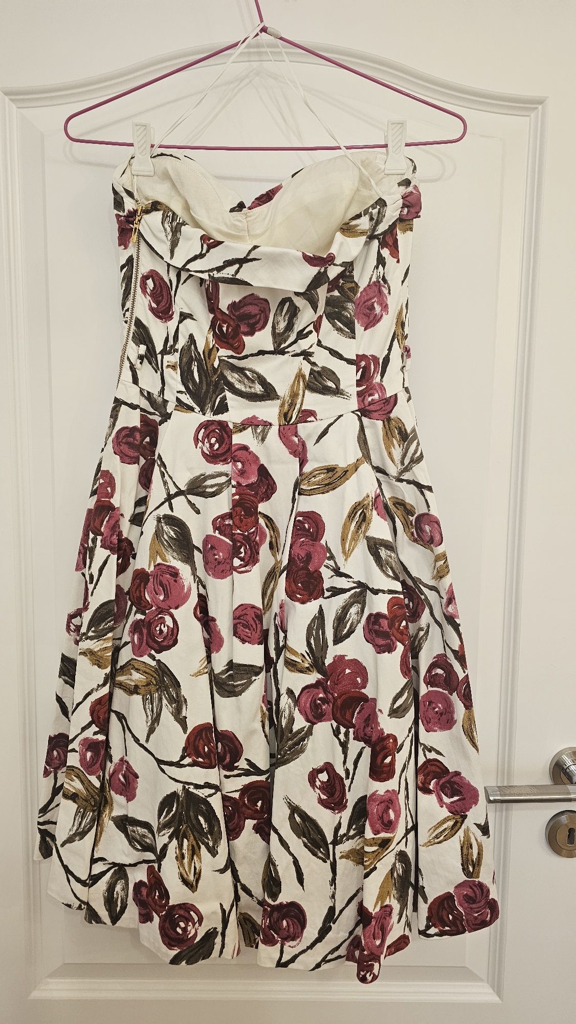 Rochie midi florala