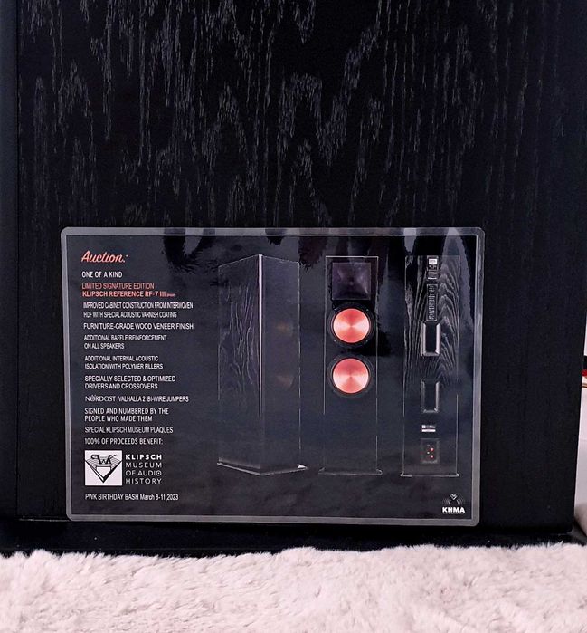 Signature Museum Edition Klipsch - Единствен чифт в света