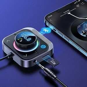 FM предавател joyroom JR-CL18, 2x USB + USB-C, 30W