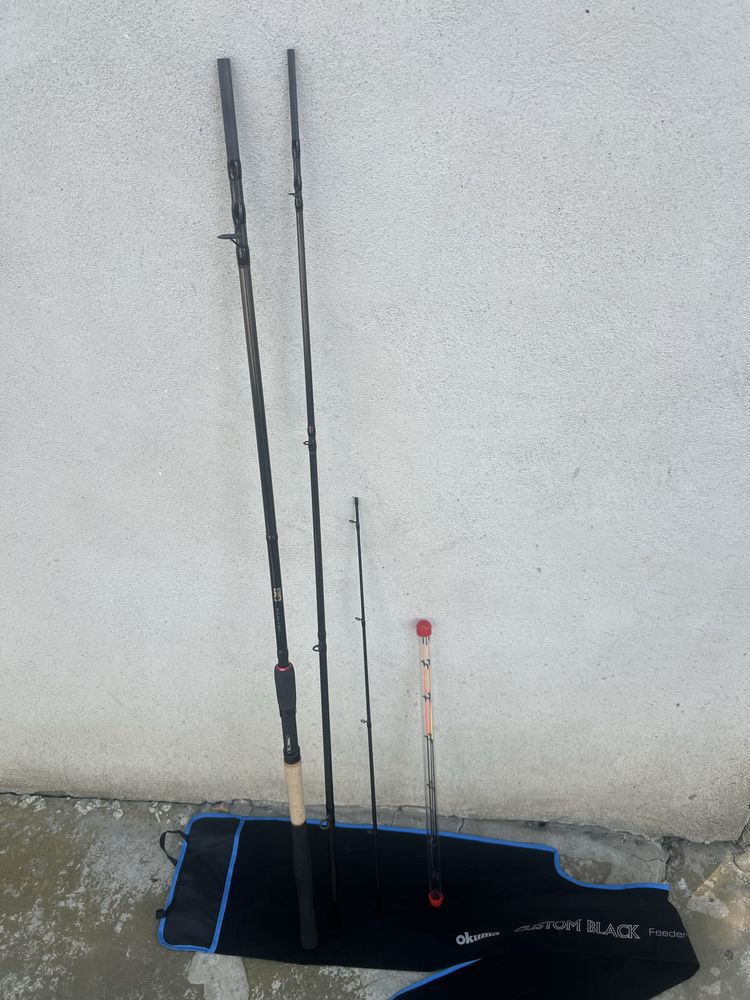 Okuma custom black feeder 2024