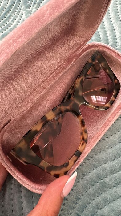 miu miu, тигрови слънчеви очила