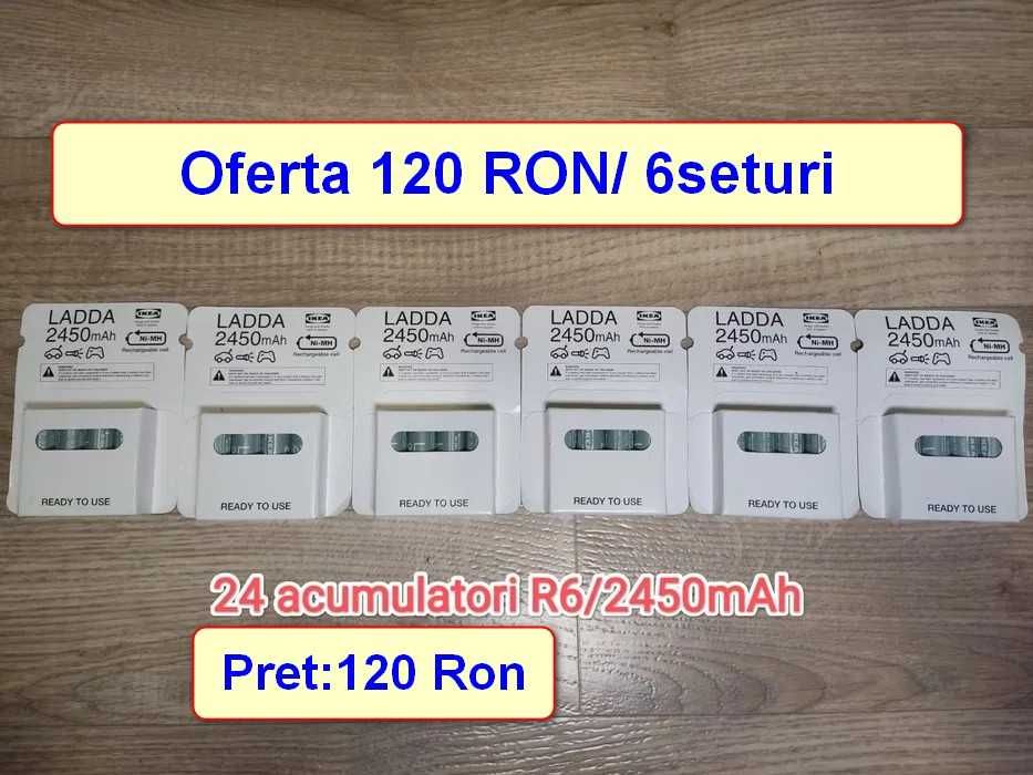 Acumulatori LADDA reincarcabili AA baterie R6 Noi Panasonic enelop pro