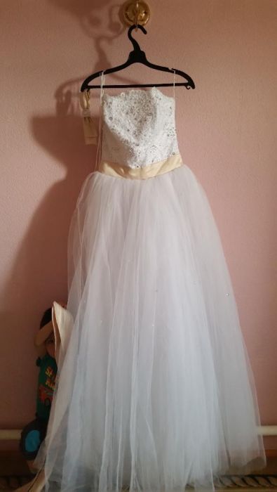 Свадебное платье в казахском стиле