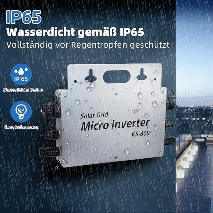 Micro Inverter solar 800W, WiFi+APP, 99.5 Eficenta,REDUS de la 1420RON