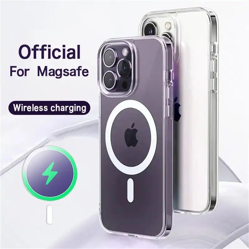 Clear case Magsafe - Husa transparenta iPhone 15 Pro Max