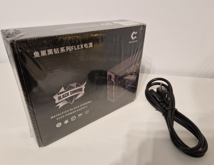 Sursa PC FlexATX Metalfish Black Diamond 650M, 600W, 80plus gold, noua