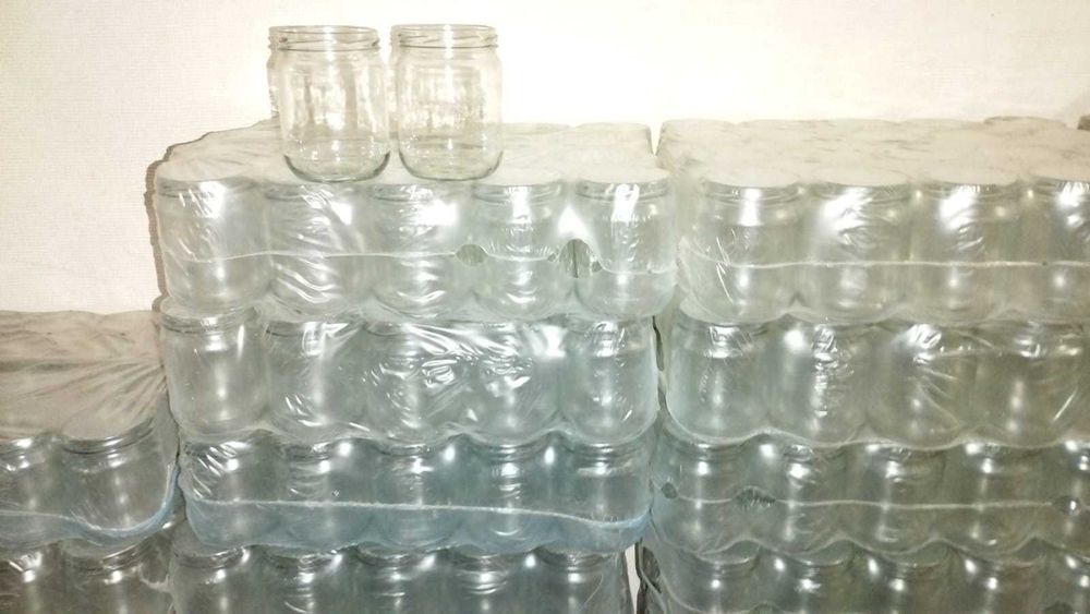 Банки новые под закрутку для автоклавов и домашней закрутки 0.5