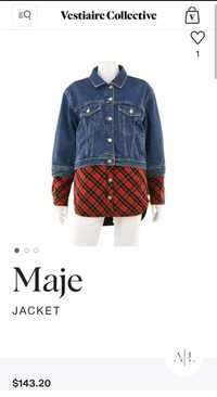 Geaca de jeans Maje