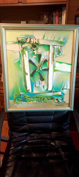 Уникална картина на известния български художник Иван Яхнаджиев