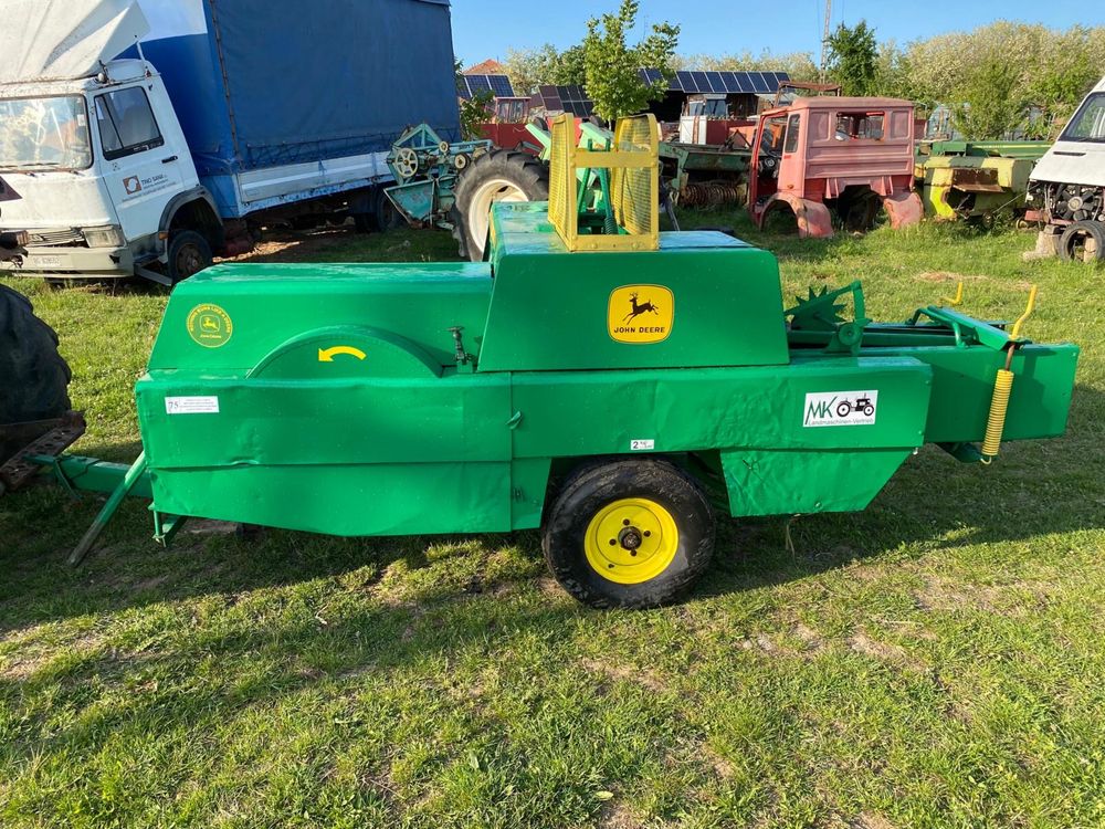 Presa baloti balotiera John Deere 332