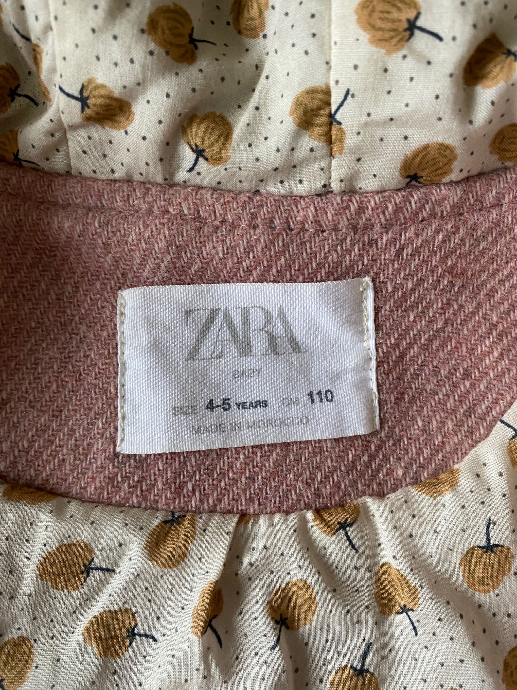 Палто за момиче, Zara