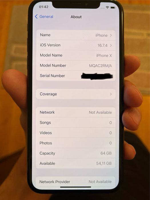 iPhone X | 64GB | Baterie 84%