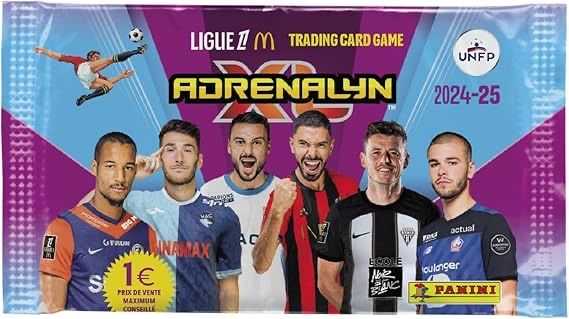 48 cartonase Panini Adrenalyn Ligue 1 2024-2025