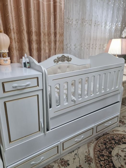 Детская кроватка качалка Дубай