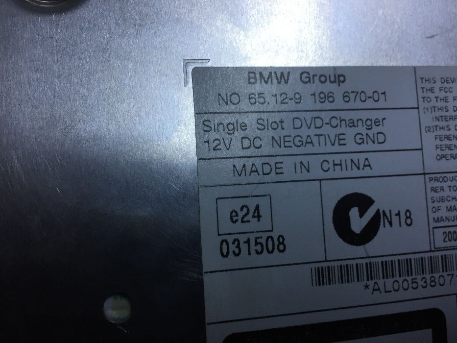 magazie cd/dvd Bmw F10/F01/E70/E71