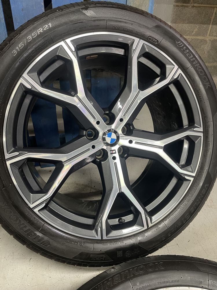 Jante Bmw X5 X6 R21 G05 G06 Originale 741M Hankook *Rft 40/2022 60%