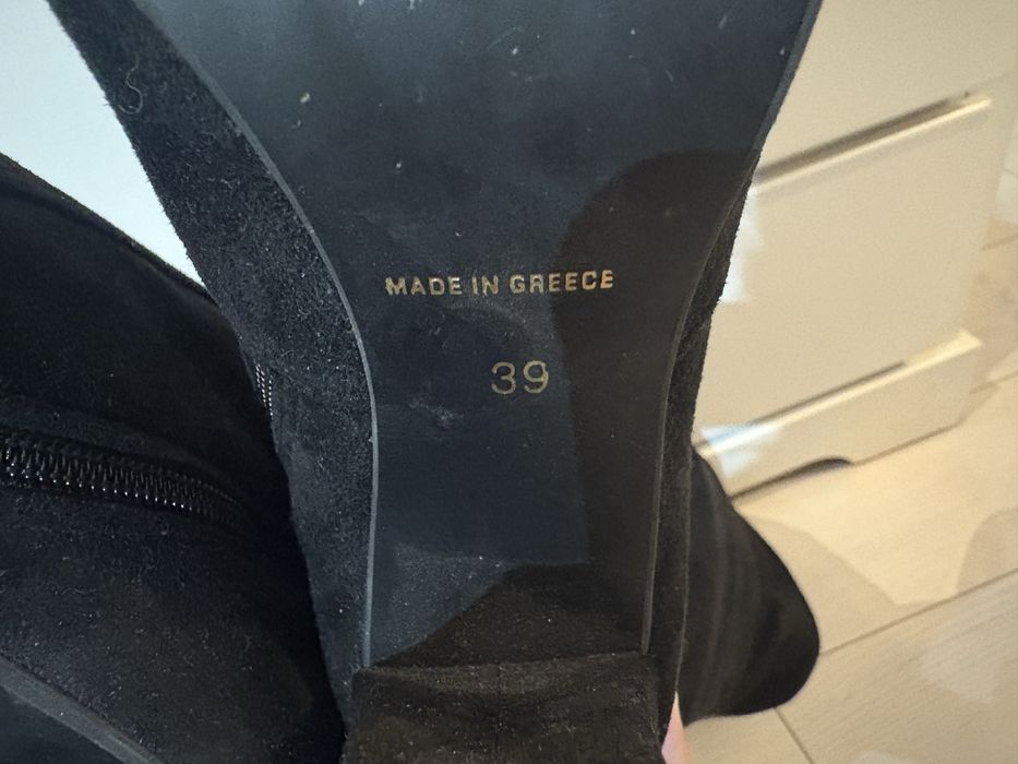 Cizme lungi pana la genunchi marimea 39