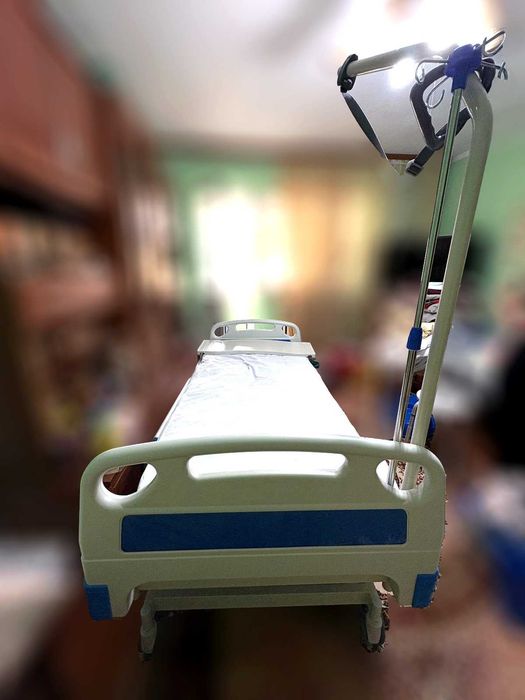 Pat electric îngrijire bolnavi - rabatabil - telecomanda