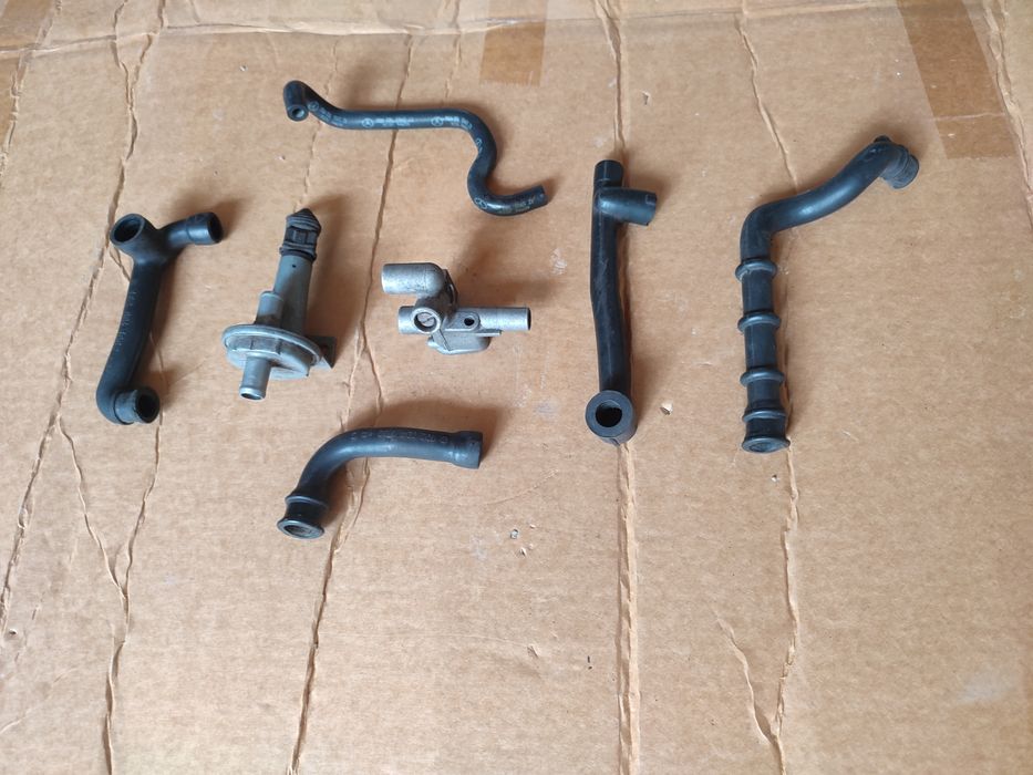 Мерседес. Фольксваген Ауди. Вакуумные патрубки. Клапан холостого хода